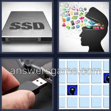 4 Fotos 1 Palabra 7 letras MEMORIA