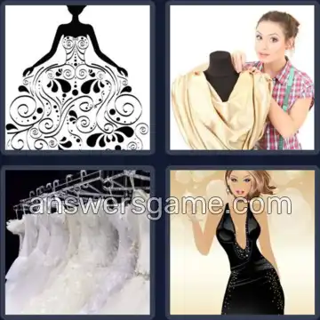 4 Fotos 1 Palabra 7 letras VESTIDO