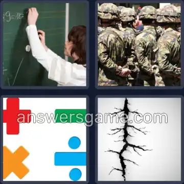 4 Fotos 1 Palabra 8 letras DIVISION