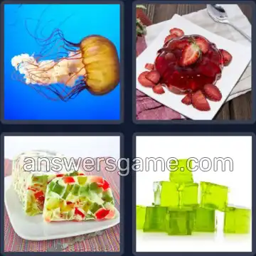 4 Fotos 1 Palabra 8 letras GELATINA