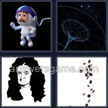 4 Fotos 1 Palabra 8 letras GRAVEDAD