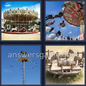 4 Fotos 1 Palabra 8 letras CARRUSEL