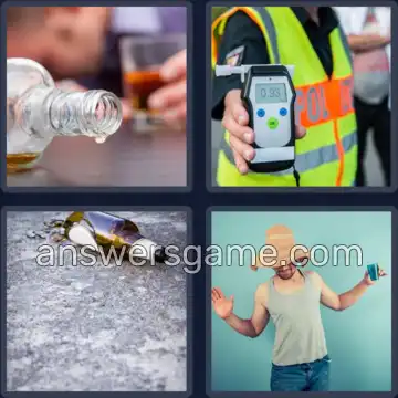 4 Fotos 1 Palabra 8 letras BORRACHO