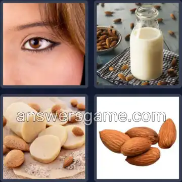 4 Fotos 1 Palabra 8 letras ALMENDRA