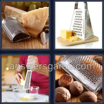 4 Fotos 1 Palabra 8 letras RALLADOR