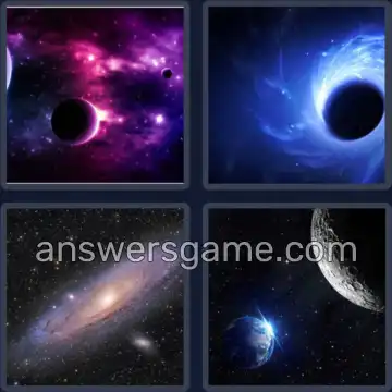 4 Fotos 1 Palabra 8 letras UNIVERSO