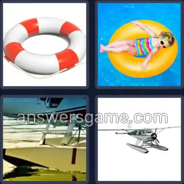 4 Fotos 1 Palabra 8 letras FLOTADOR