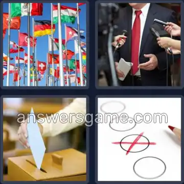 4 Fotos 1 Palabra 8 letras POLITICA