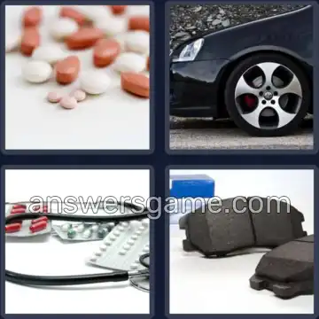 4 Fotos 1 Palabra 8 letras PASTILLA