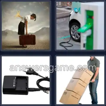 4 Fotos 1 Palabra 8 letras RECARGAR