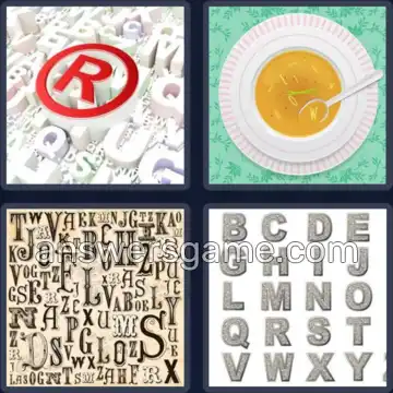 4 Fotos 1 Palabra 8 letras ALFABETO