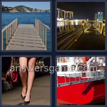4 Fotos 1 Palabra 8 letras PASARELA