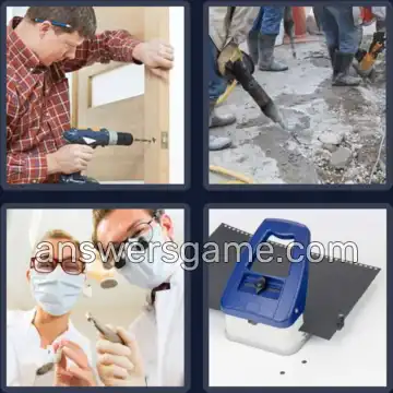 4 Fotos 1 Palabra 8 letras PERFORAR