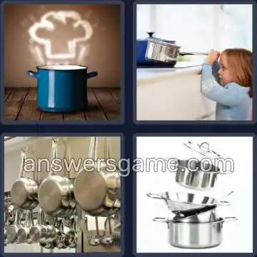 4 Fotos 1 Palabra 8 letras CACEROLA