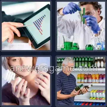 4 Fotos 1 Palabra 8 letras COMPARAR