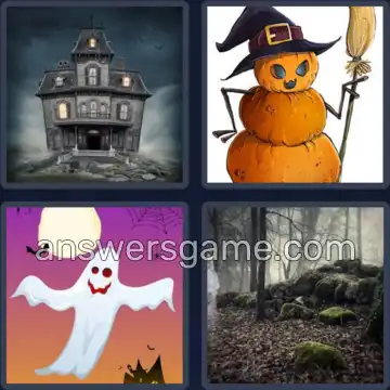 4 Fotos 1 Palabra 9 letras EMBRUJADO