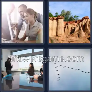 4 Fotos 1 Palabra 9 letras FORMACION