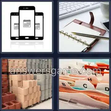 4 Fotos 1 Palabra 9 letras ORGANIZAR