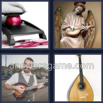 4 Fotos 1 Palabra 9 letras MANDOLINA