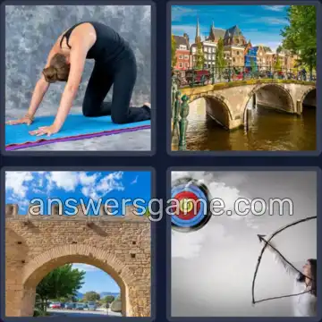 4 Images 1 Mot 3 lettres ARC