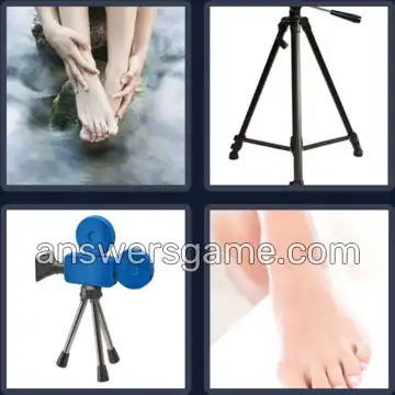 4 Images 1 Mot 4 lettres PIED
