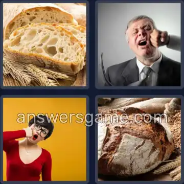 4 Images 1 Mot 4 lettres PAIN