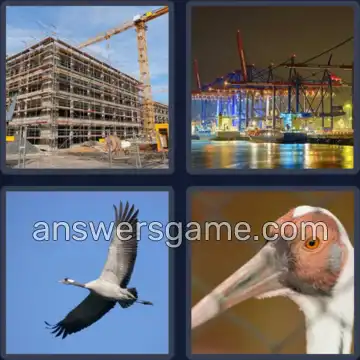 4 Images 1 Mot 4 lettres GRUE