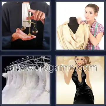 4 Images 1 Mot 4 lettres ROBE