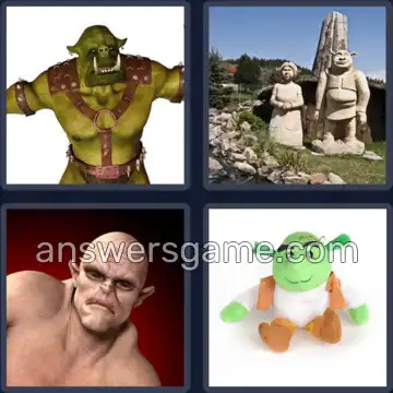 4 Images 1 Mot 4 lettres OGRE