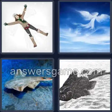 4 Images 1 Mot 4 lettres ANGE