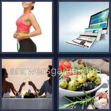 4 Images 1 Mot 4 lettres MENU