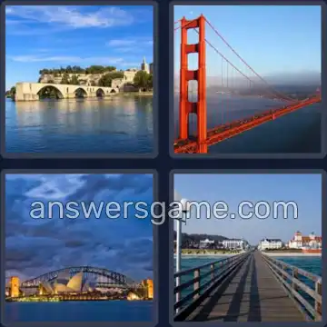 4 Images 1 Mot 4 lettres PONT