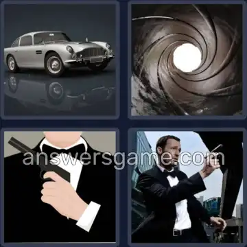 4 Images 1 Mot 4 lettres BOND