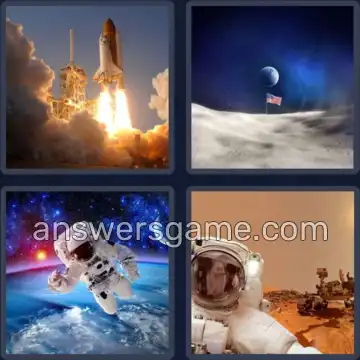 4 Images 1 Mot 4 lettres NASA