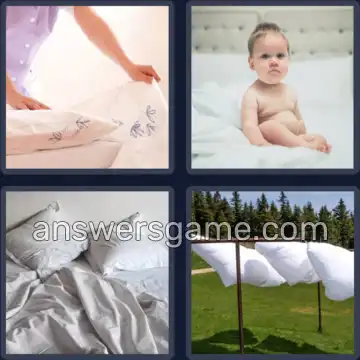 4 Images 1 Mot 4 lettres DRAP