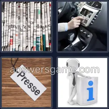 4 Images 1 Mot 4 lettres INFO