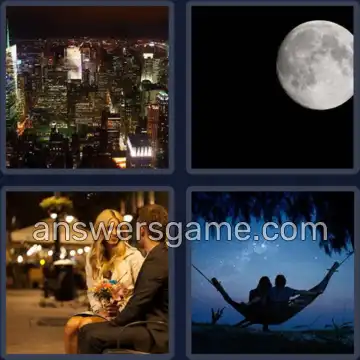 4 Images 1 Mot 4 lettres NUIT