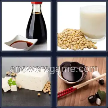 4 Images 1 Mot 4 lettres SOJA