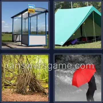 4 Images 1 Mot 4 lettres ABRI