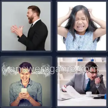 4 Images 1 Mot 4 lettres RAGE