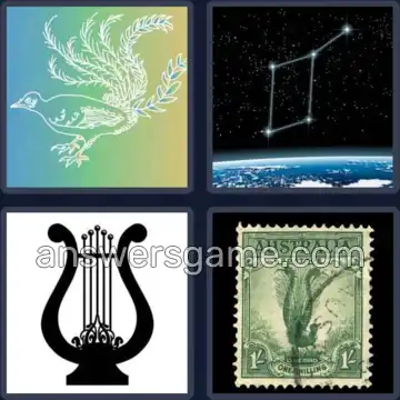 4 Images 1 Mot 4 lettres LYRE