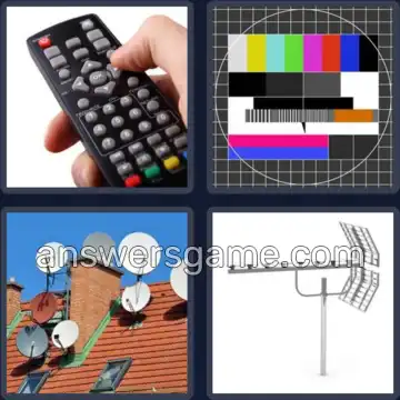 4 Images 1 Mot 4 lettres TELE
