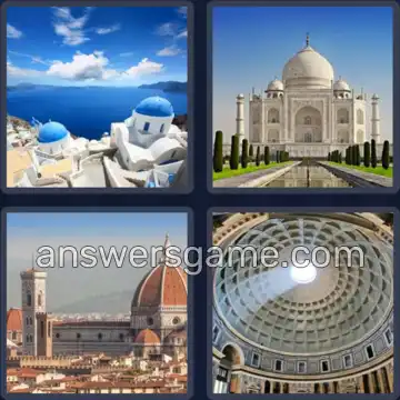 4 Images 1 Mot 4 lettres DÔME
