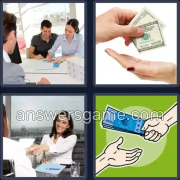 4 Images 1 Mot 4 lettres PRET