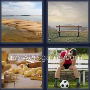 4 Images 1 Mot 4 lettres BANC