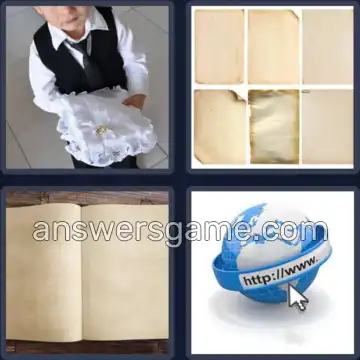 4 Images 1 Mot 4 lettres PAGE