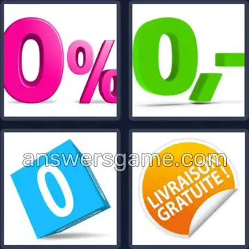 4 Images 1 Mot 4 lettres ZERO