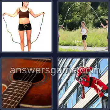 4 Images 1 Mot 5 lettres CORDE