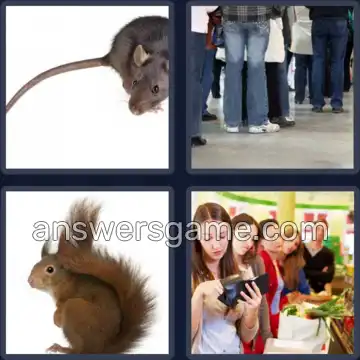 4 Images 1 Mot 5 lettres QUEUE