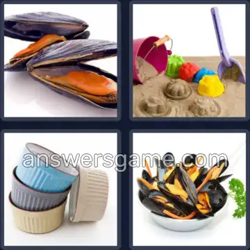 4 Images 1 Mot 5 lettres MOULE